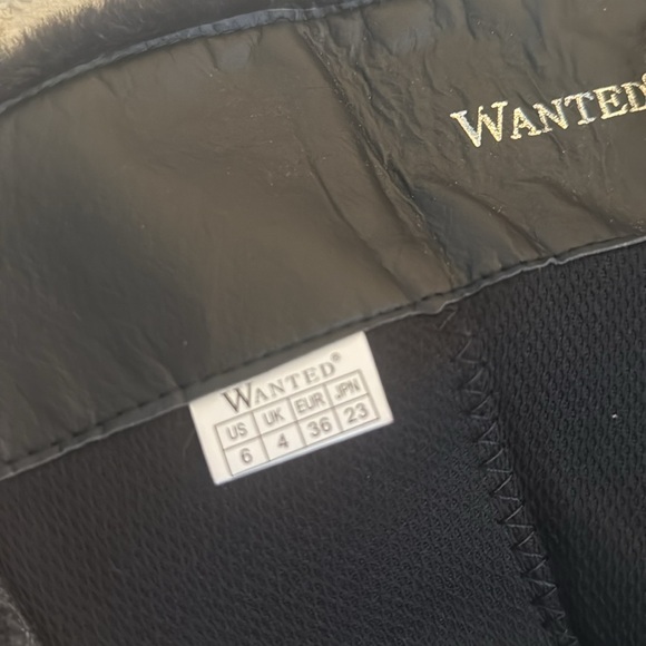 Wanted Black Boots Size 6 (never worn) - Picture 5 of 8